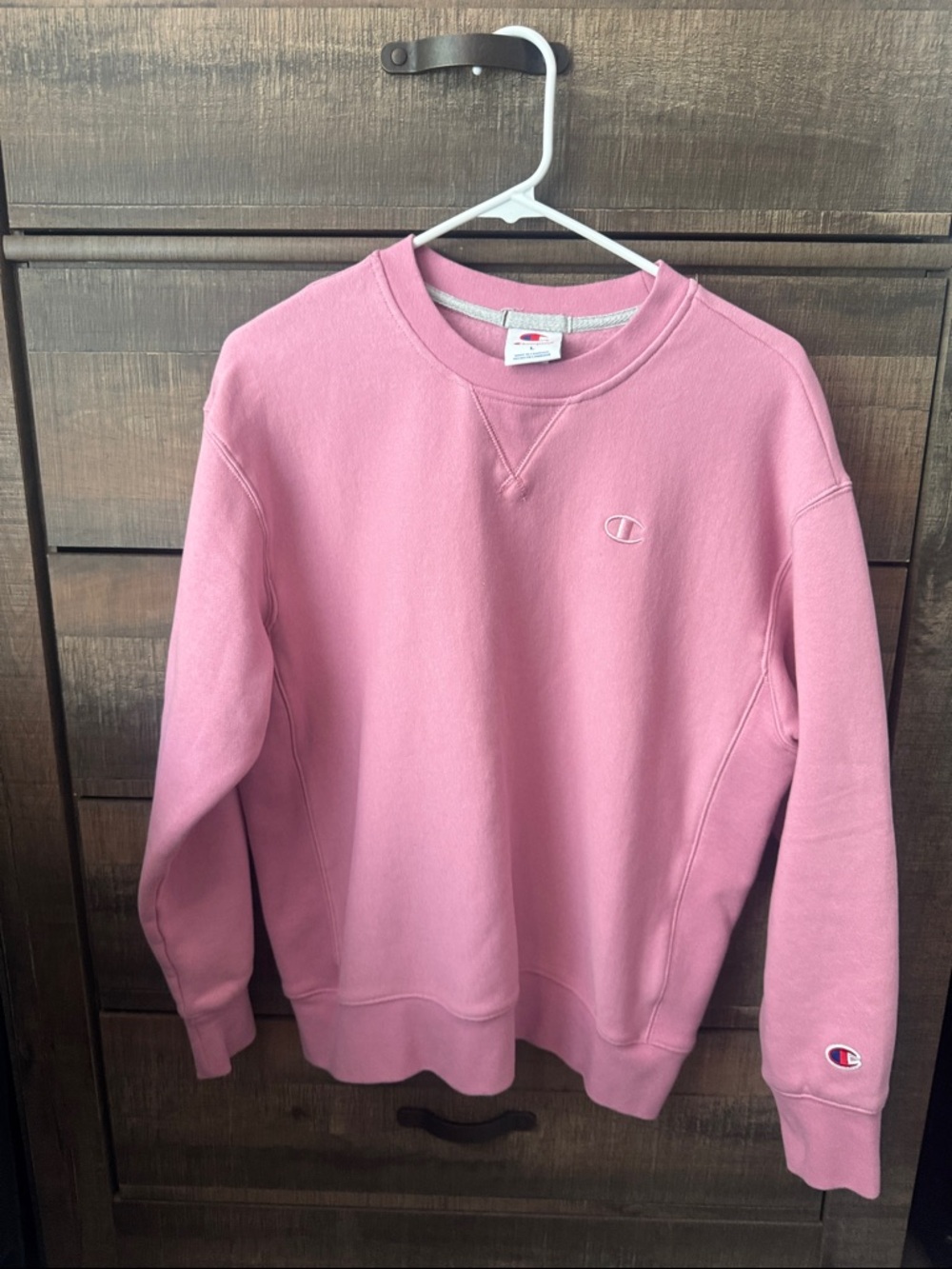Champion Pink Crewneck Sweatshirt